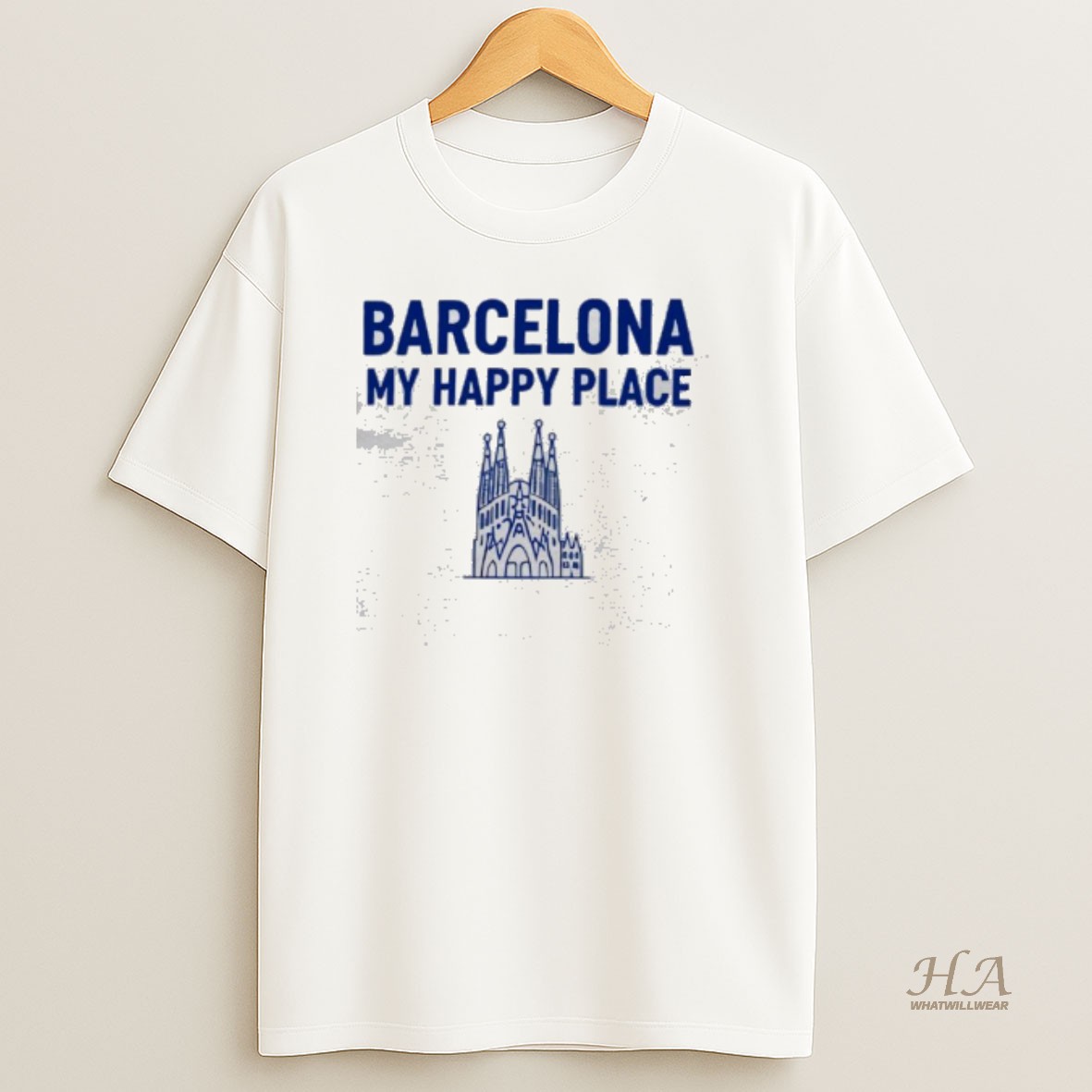Official Barcelona My Happy Place T Shirt