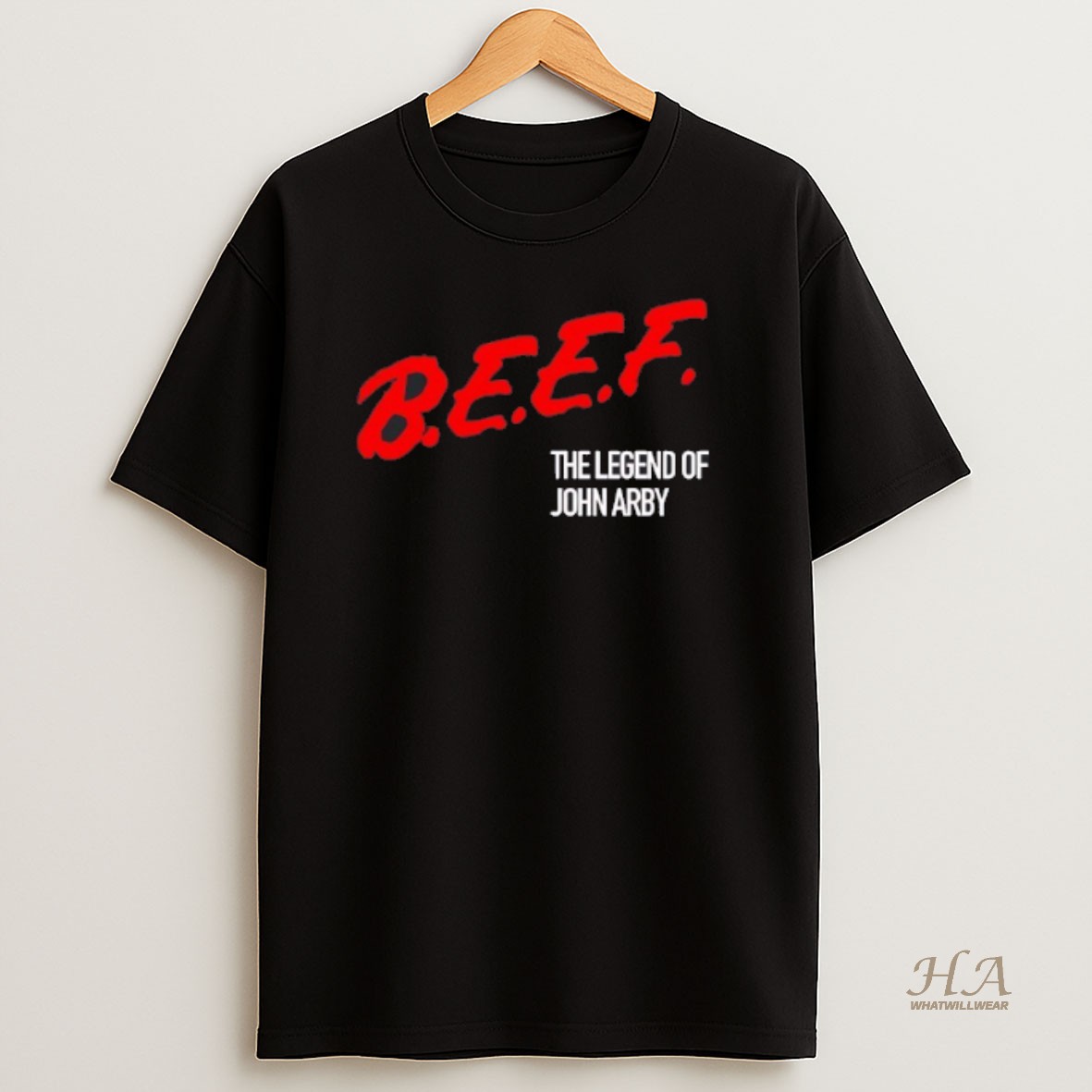 Official Beef The Legend Of John Arby Shirt