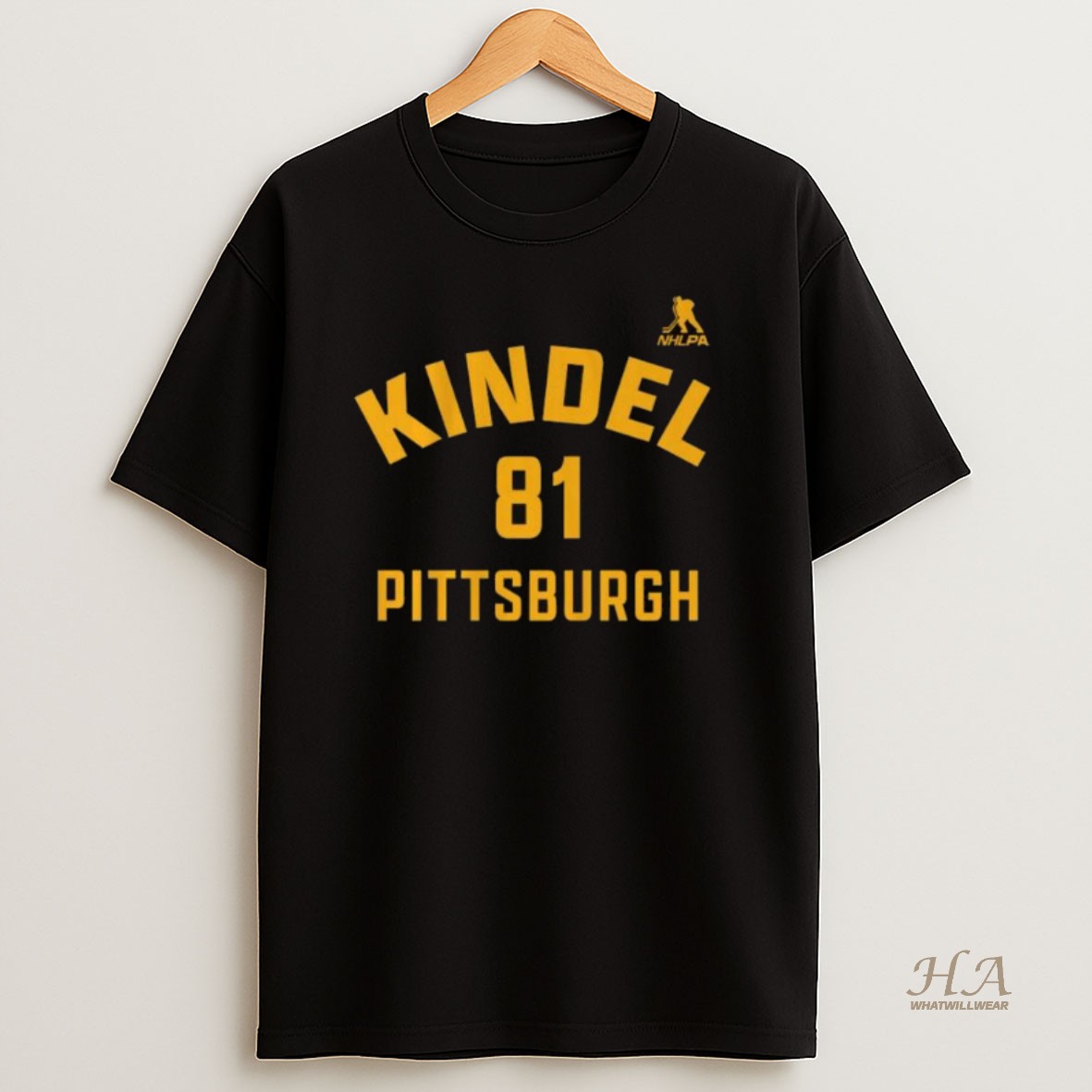 Official Ben Kindel Pittsburgh Name Number Long Sleve Shirt