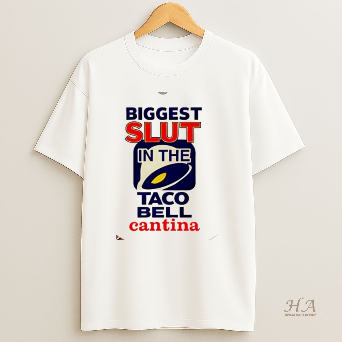 Official Biggest Slut In The Taco Bell Cantina Meme Christmas Shirt