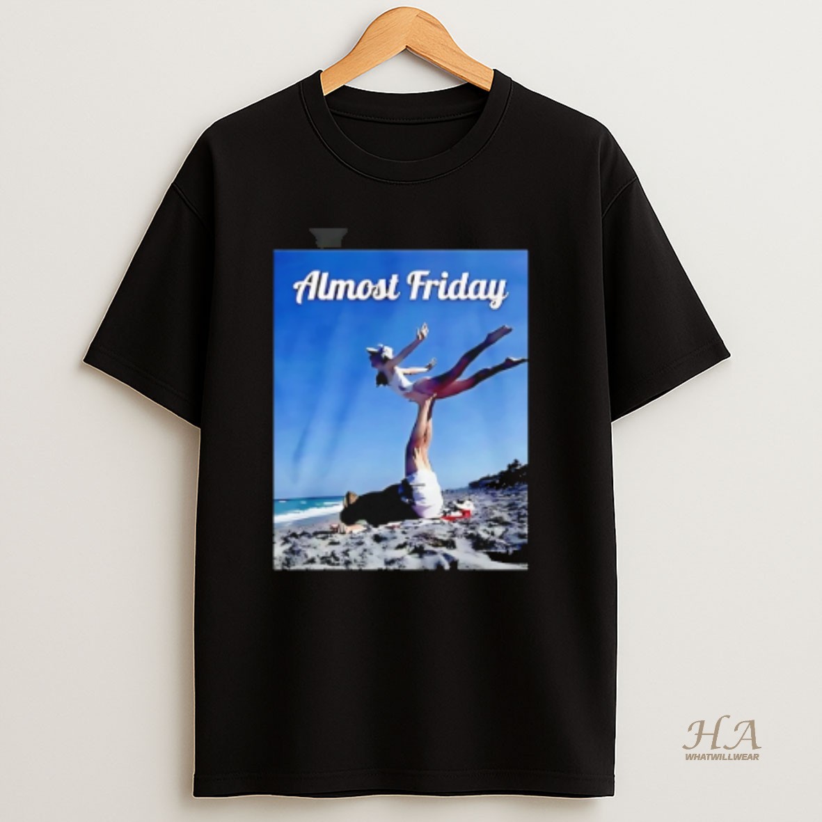 Official Bill Belichick And His Young Girlfriend Jordon Hudson Practice Pilates On The Beach Almost Friday T Shirt
