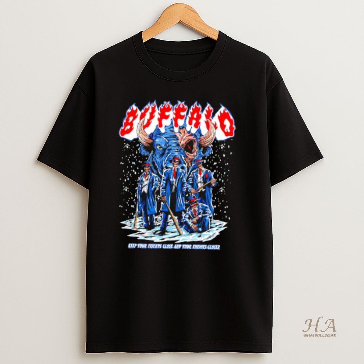 Official Bills Mafia Keep Your Friends Close And Your Enemies Closer Shirt
