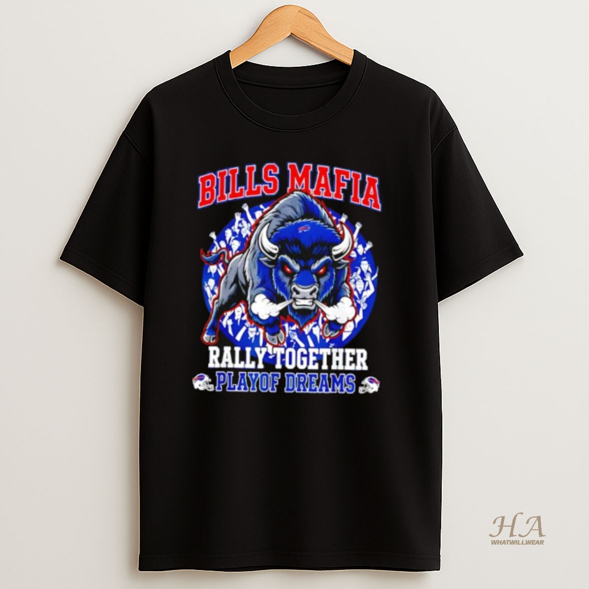 Official Bills Mafia Rally Together Playoffs Dreams Football T Shirt