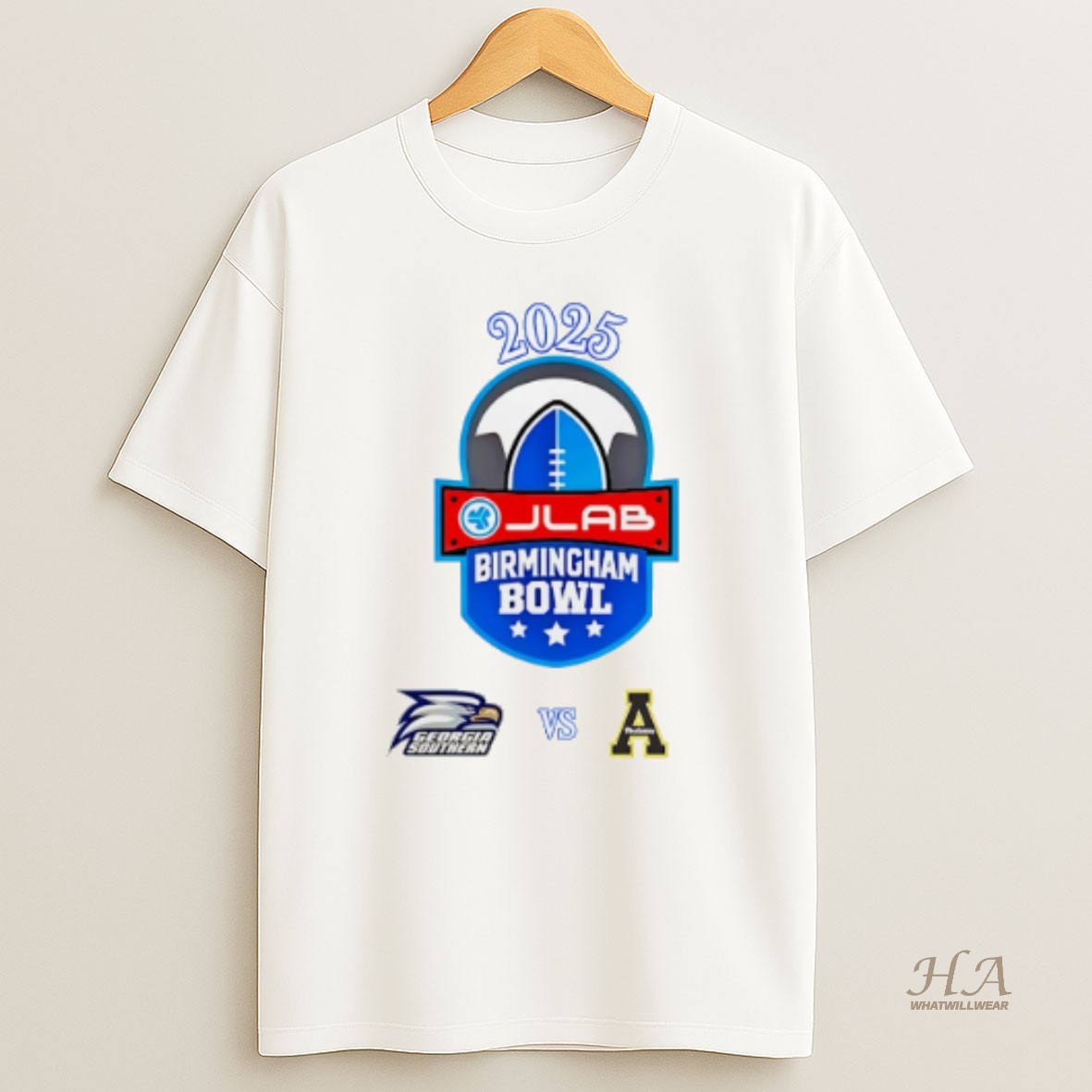 Official Birmingham Bowl 2025 Georgia Southern Vs Appalachian State Shirt
