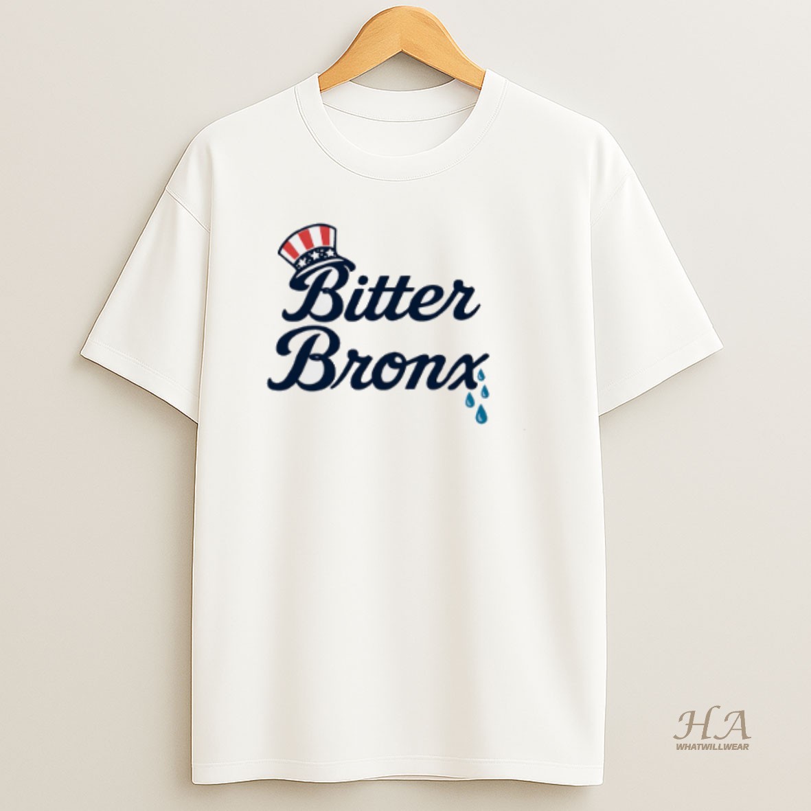 Official Bitter Bronx Uncle Sam Hat Mets T Shirt