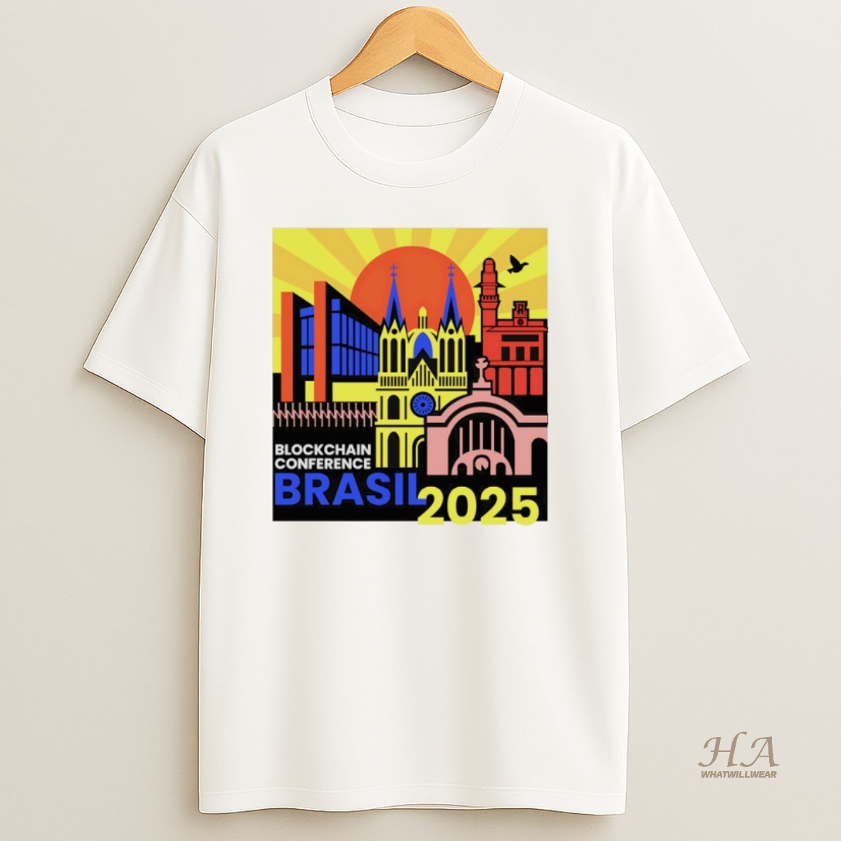 Official Blockchain Conference Brasil 2025 Art Shirt