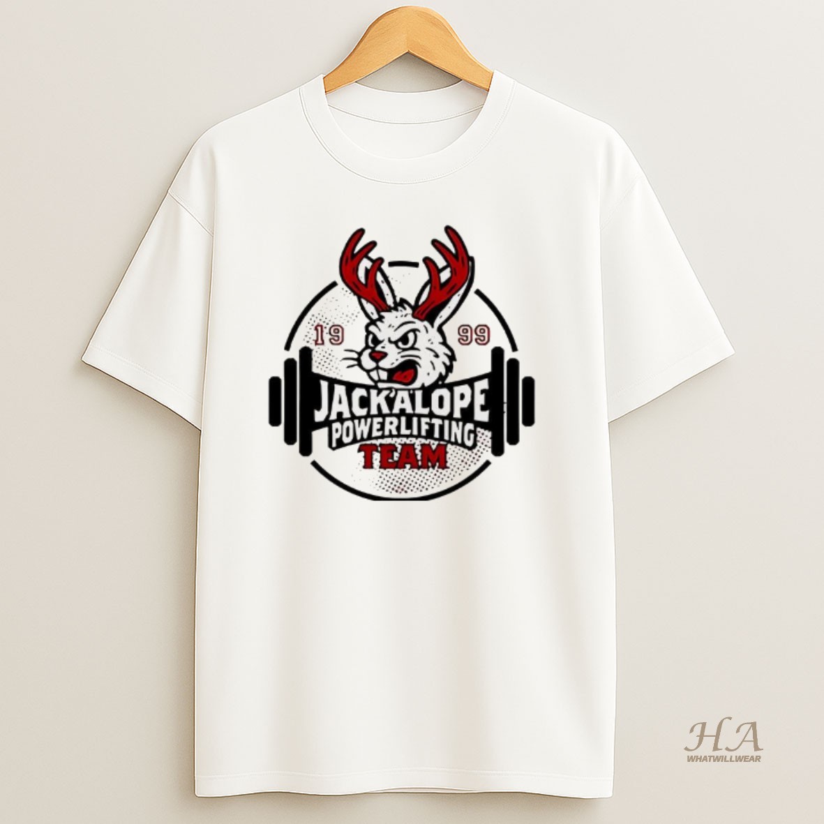 Official Blue Stars Honor Society 1999 Logo Rabbit Has Horns T Shirt