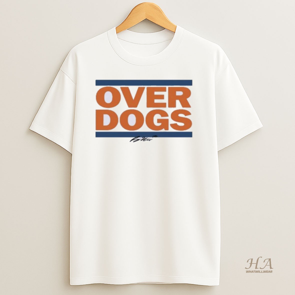 Official Bo Nix Overdogs Vintage T Shirt