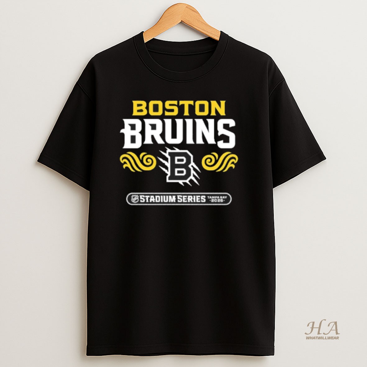 Official Boston Bruins 2026 Nhl Stadium Series T Shirt