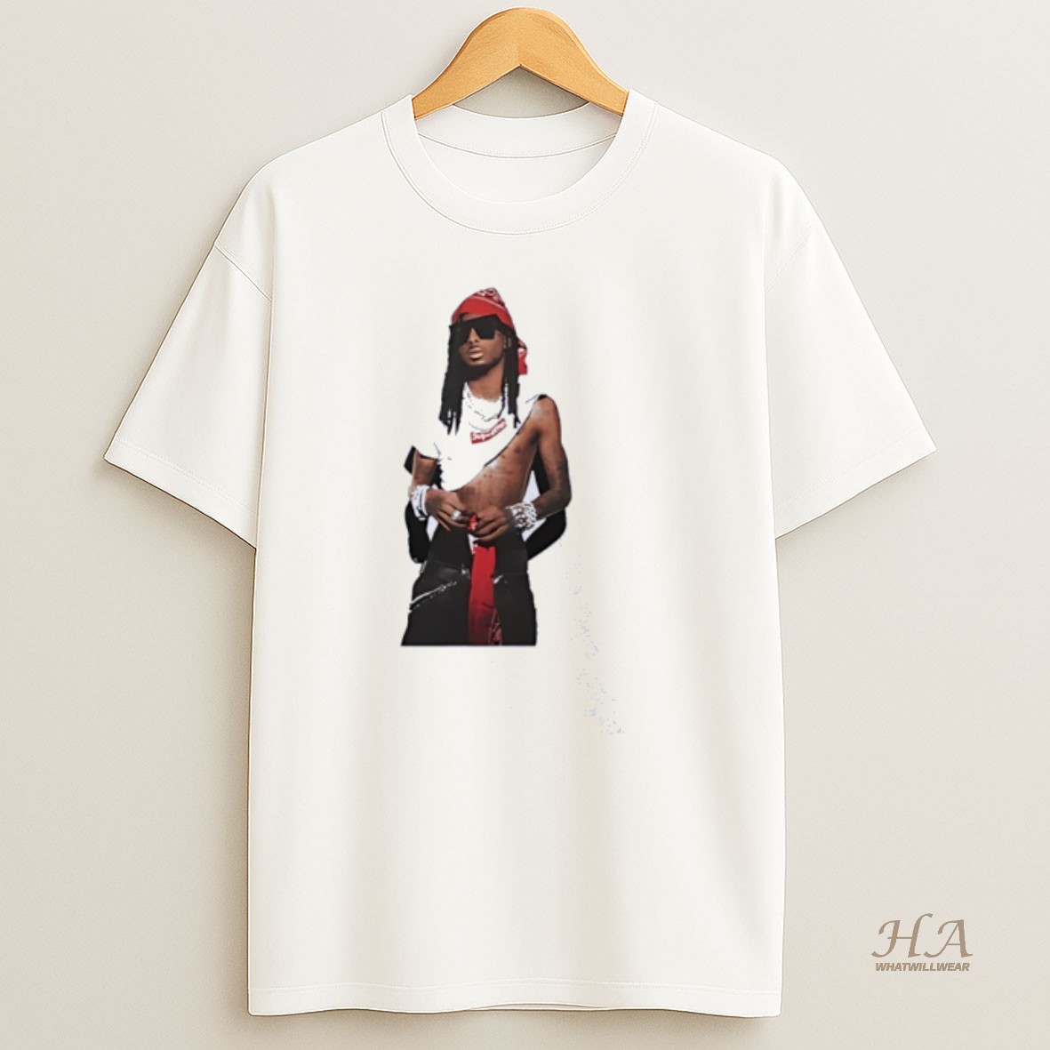 Official Brad Pitt Playboi Carti Supreme T Shirt