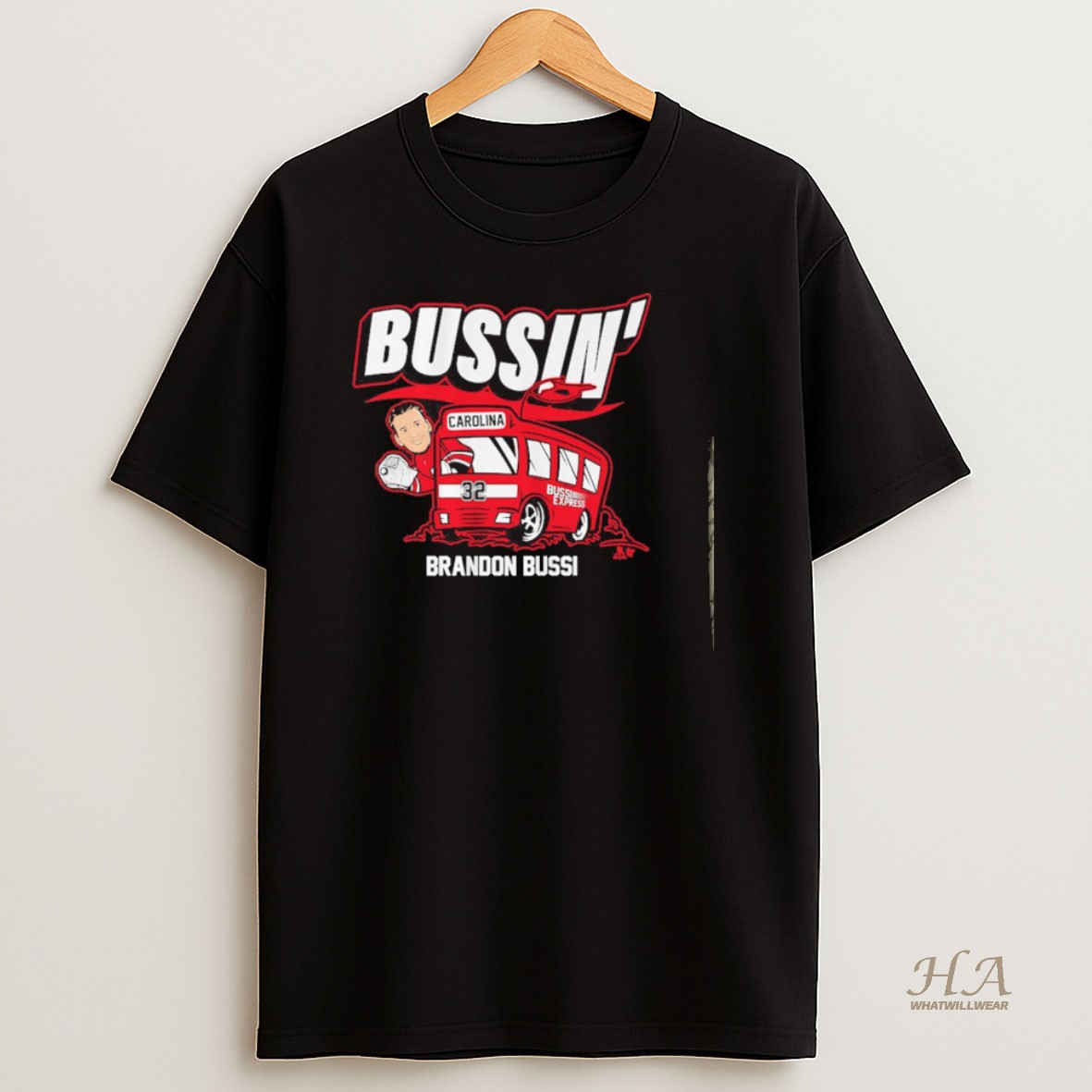 Official Brandon Bussi Bussin Carolina Hurricanes T Shirt
