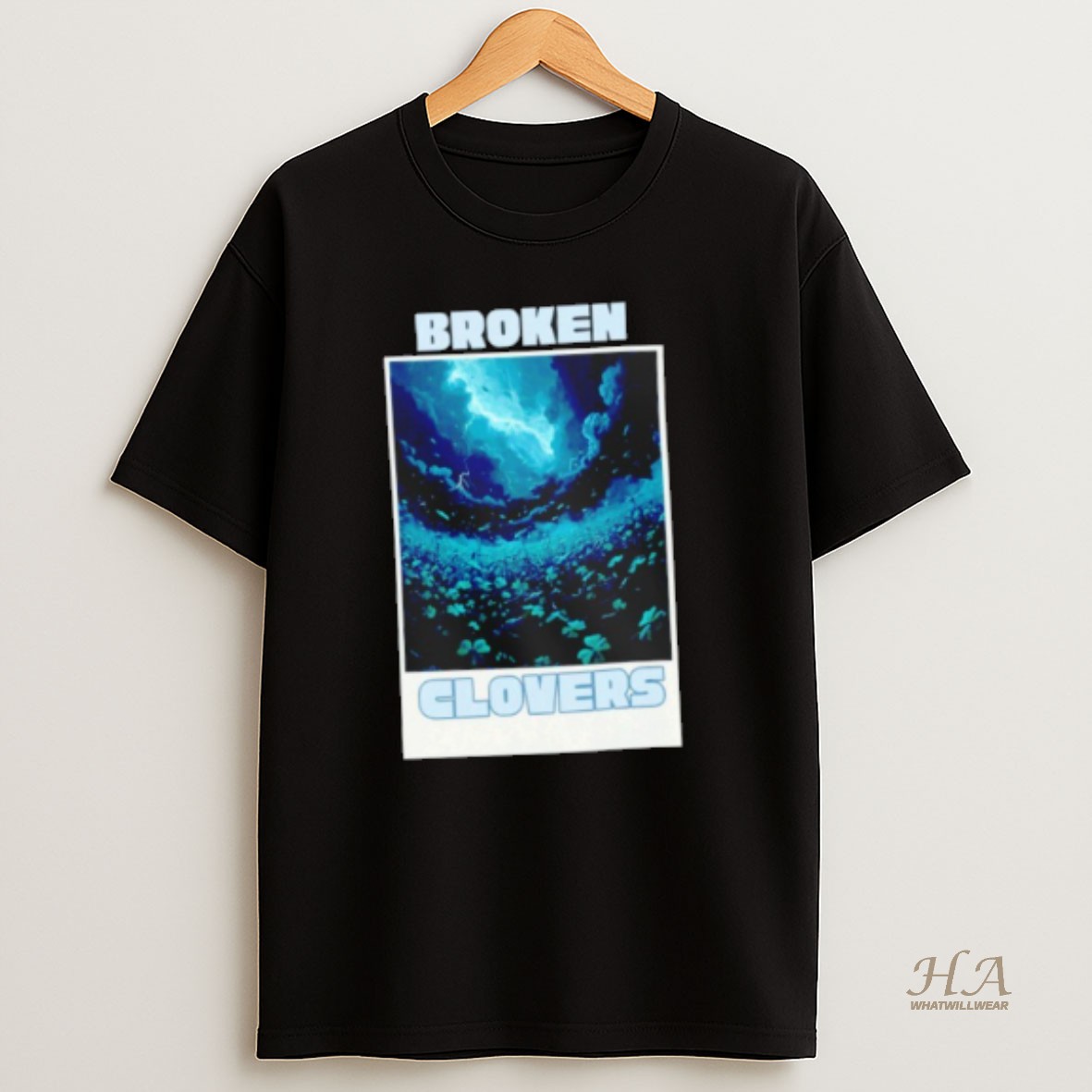 Official Broken Clovers Graphic T Shirt