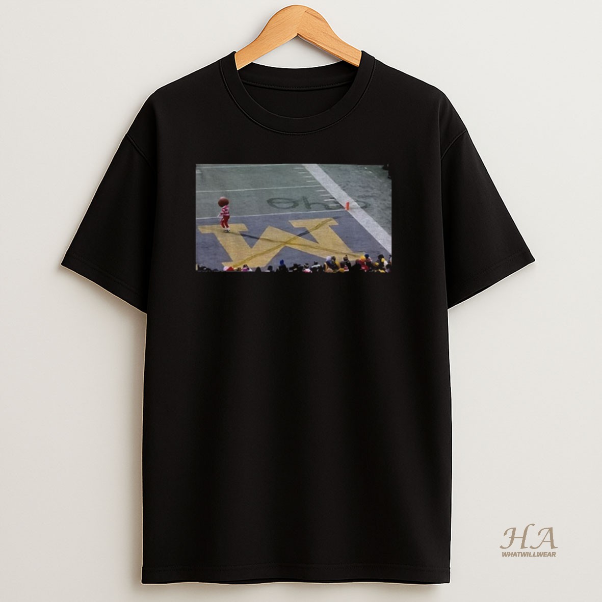 Official Brutus Buckeye Ohio State Snow Fan Football Photo Shirt