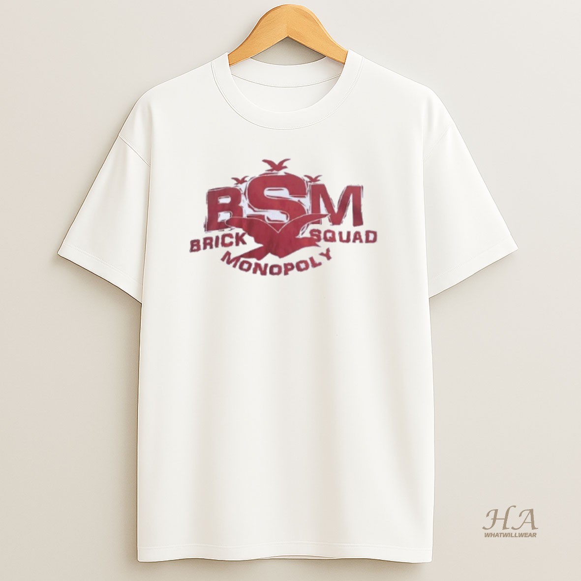 Official Bsm Brick Squad Monopoly Song By Waka Flocka Flame T Shirt