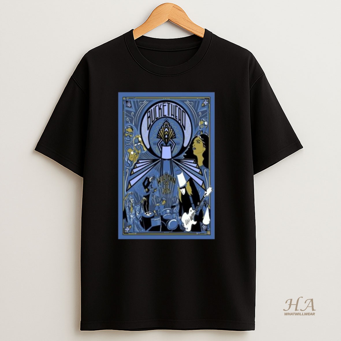 Official Buckethead Wiltern December 12 2025 Concert Long Sleve Shirt