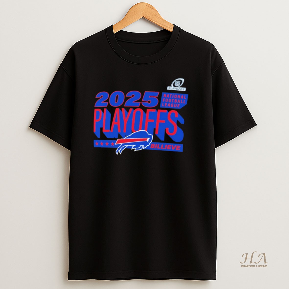 Official Buffalo Bills 2025 National Football League Playoffs Ready Billieve T Shirt