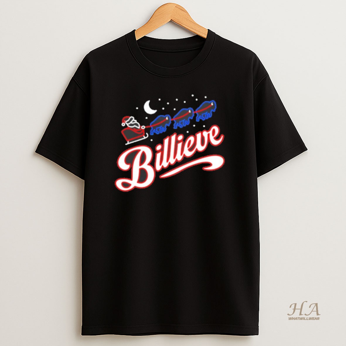 Official Buffalo Bills Billieve Christmas T Shirt