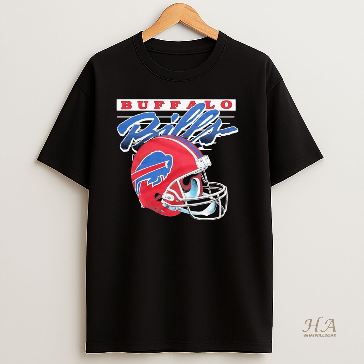 Official Buffalo Bills Gradient Alt Helmet Shirt
