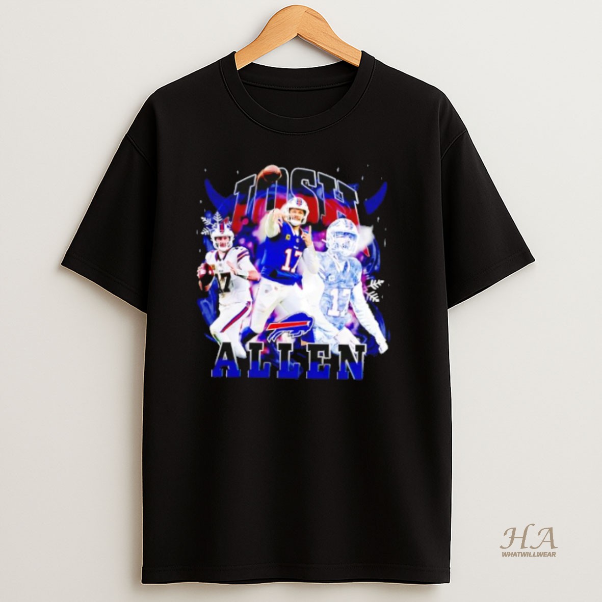 Official Buffalo Bills Josh Allen Notorious Graphic T Shirt