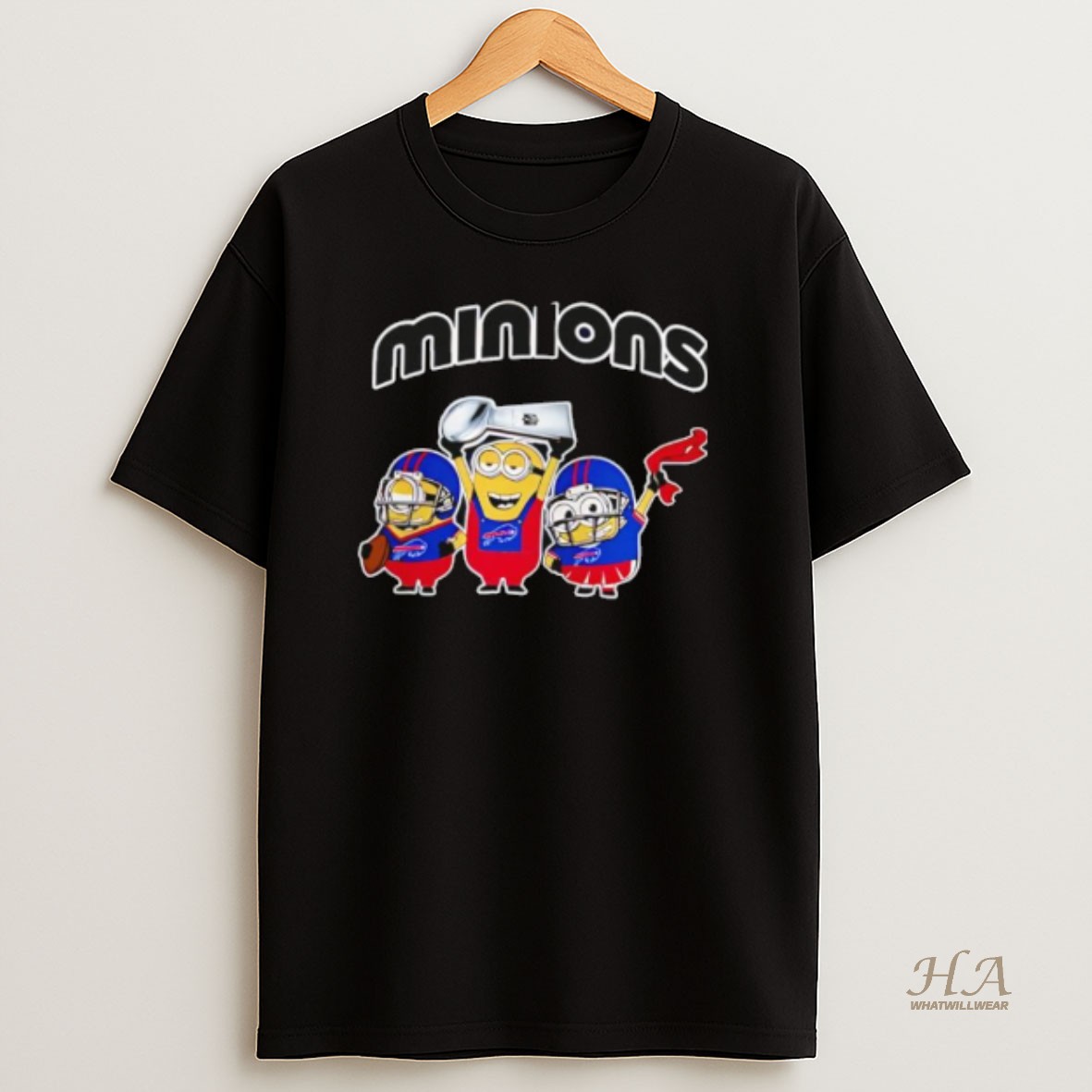 Official Buffalo Bills X Minions Celebrate Nfl 2026 T Shirt