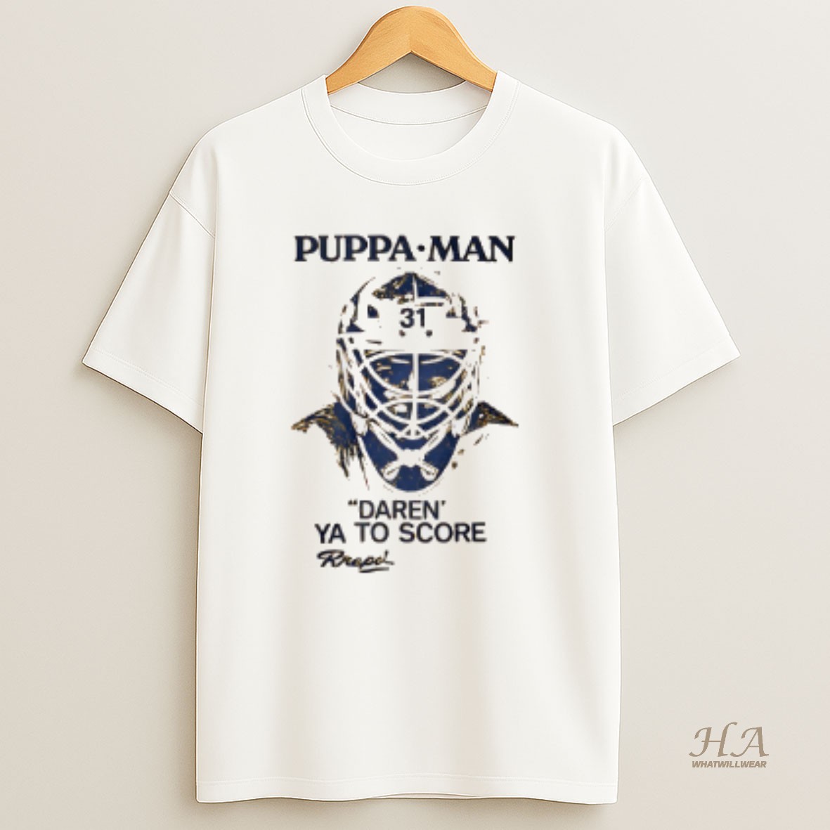 Official Buffalo Sabres Puppa Man Daren Ya To Score T Shirt
