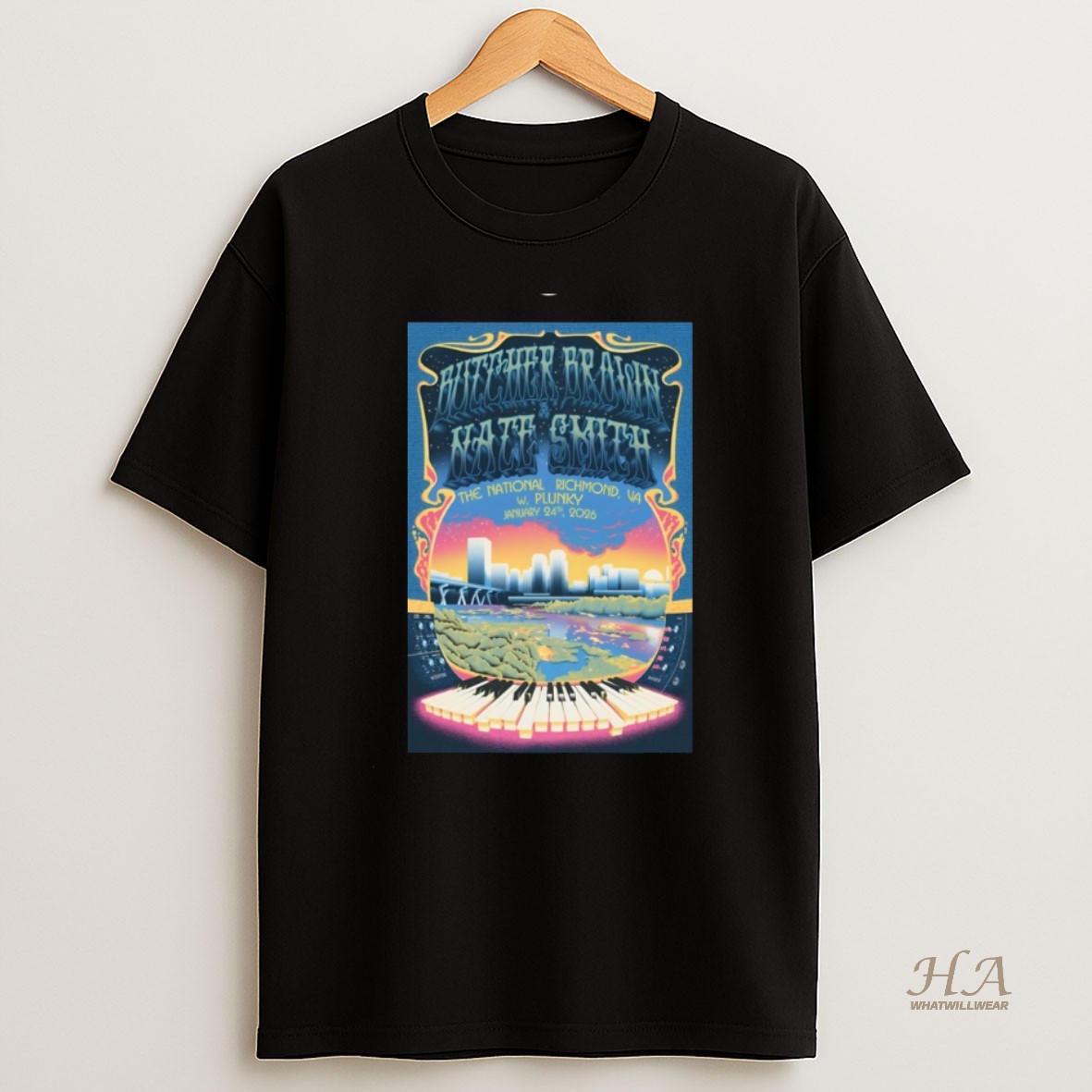 Official Butcher Brown And Nate Smith At The National In Richmond Va On Jan 14 2026 Shirt