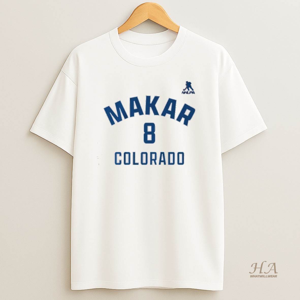 Official Cale Makar 8 Colorado Avalanche Nhl Name Number Shirt