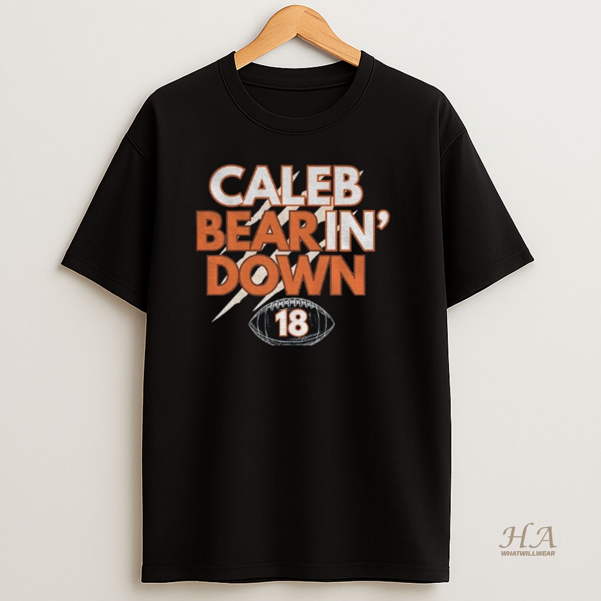 Official Caleb Williams Caleb Bear In Down Chicago Bear Nfl Football 2025 T Shirt