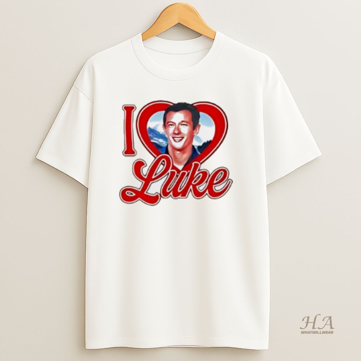 Official Callum Turner I Love Luke T Shirt