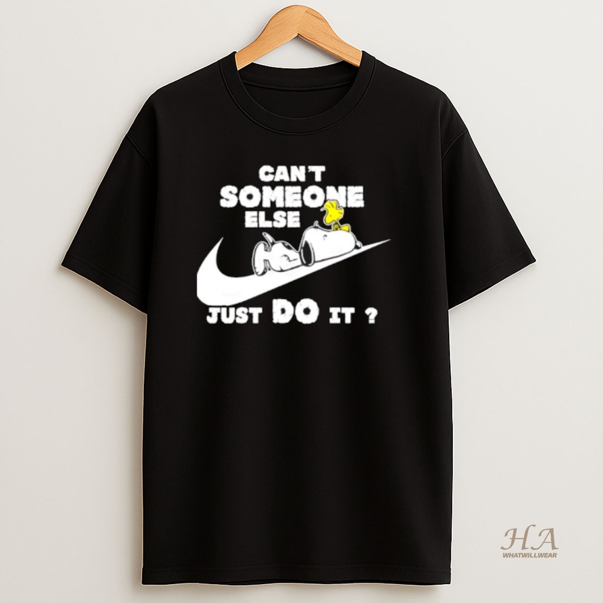 Official Cant Someone Else Just Do It Snoopy The Peanuts Movie T Shirt