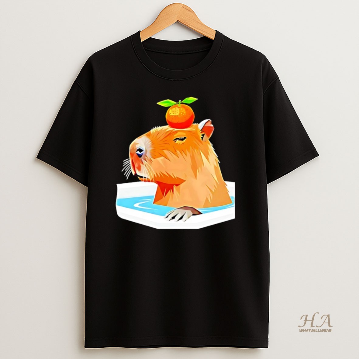 Official Capyba Yuzu Spa Treatment Geometric T Shirt