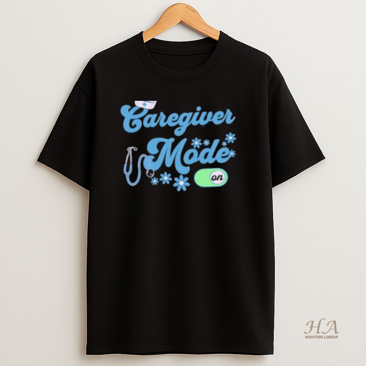 Official Caregiver Mode On Surse T Shirt