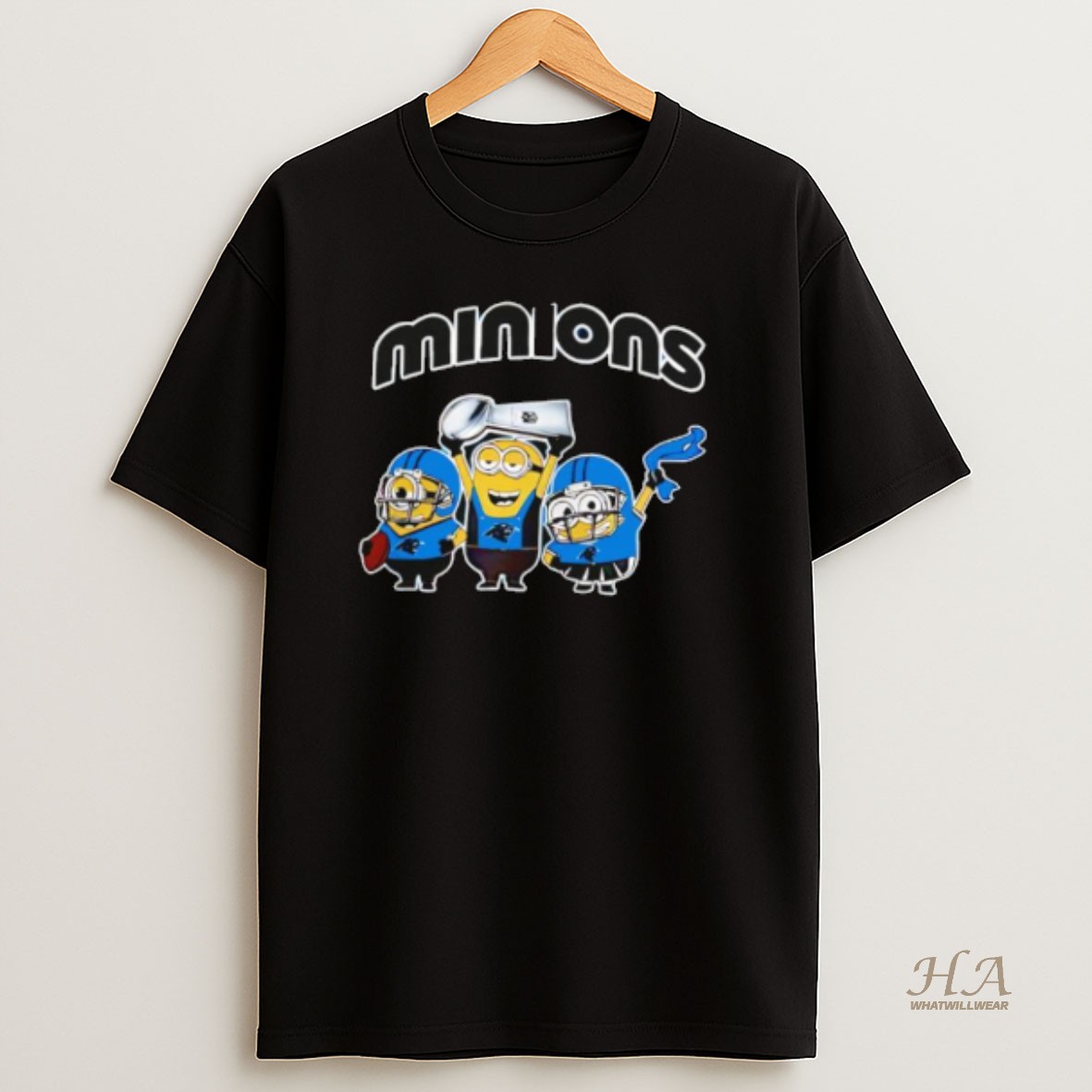 Official Carolina Panthers X Minions Celebrate Nfl 2026 T Shirt