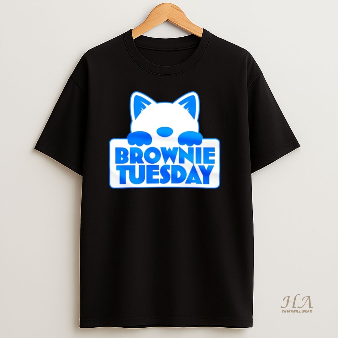 Official Cat Brownie Tuesday T Shirt