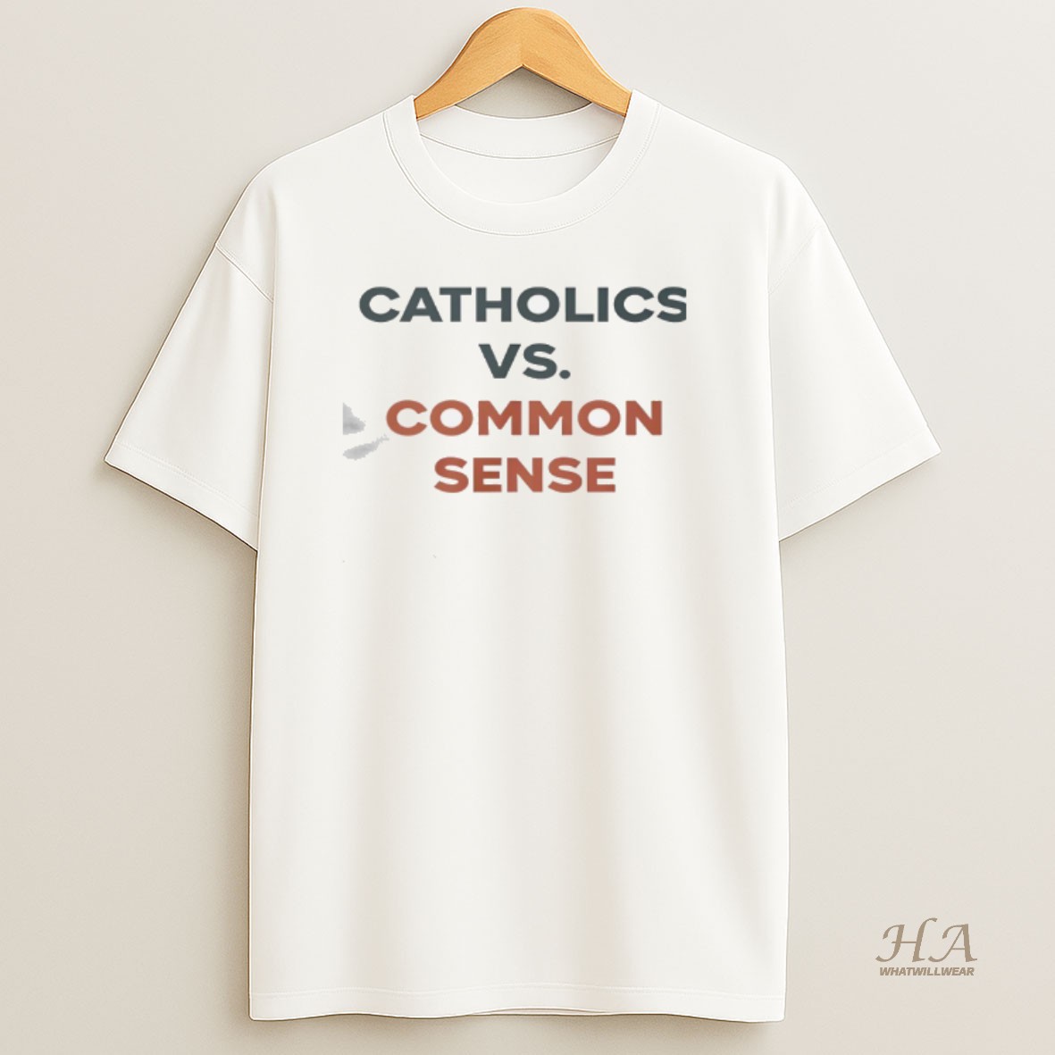 Official Catholics Vs T Shirt