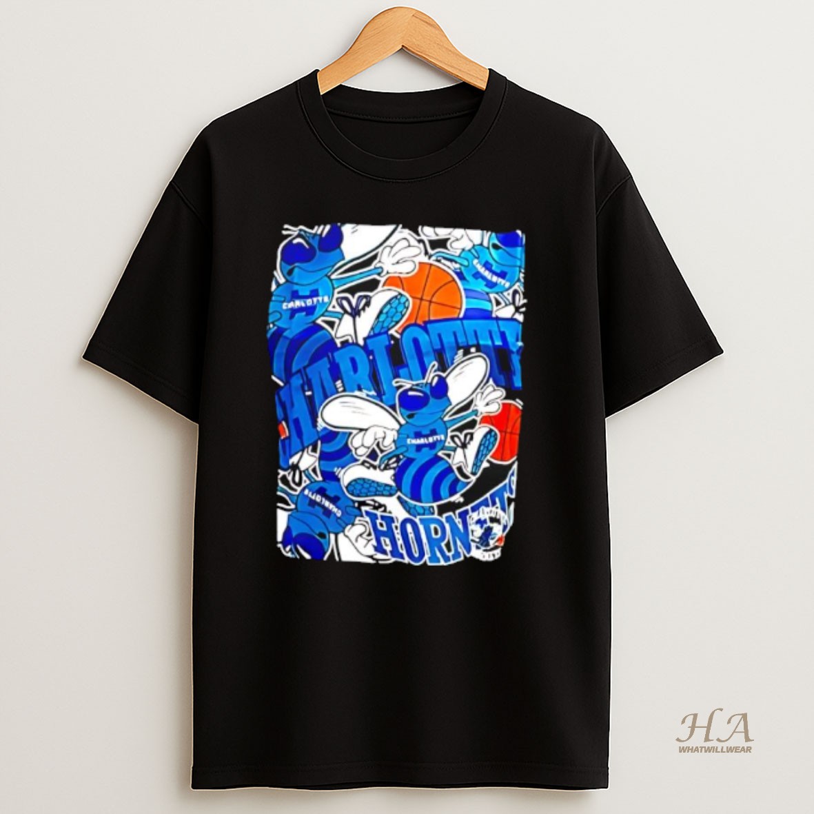 Official Charlotte Hornets Nba Vintage T Shirt