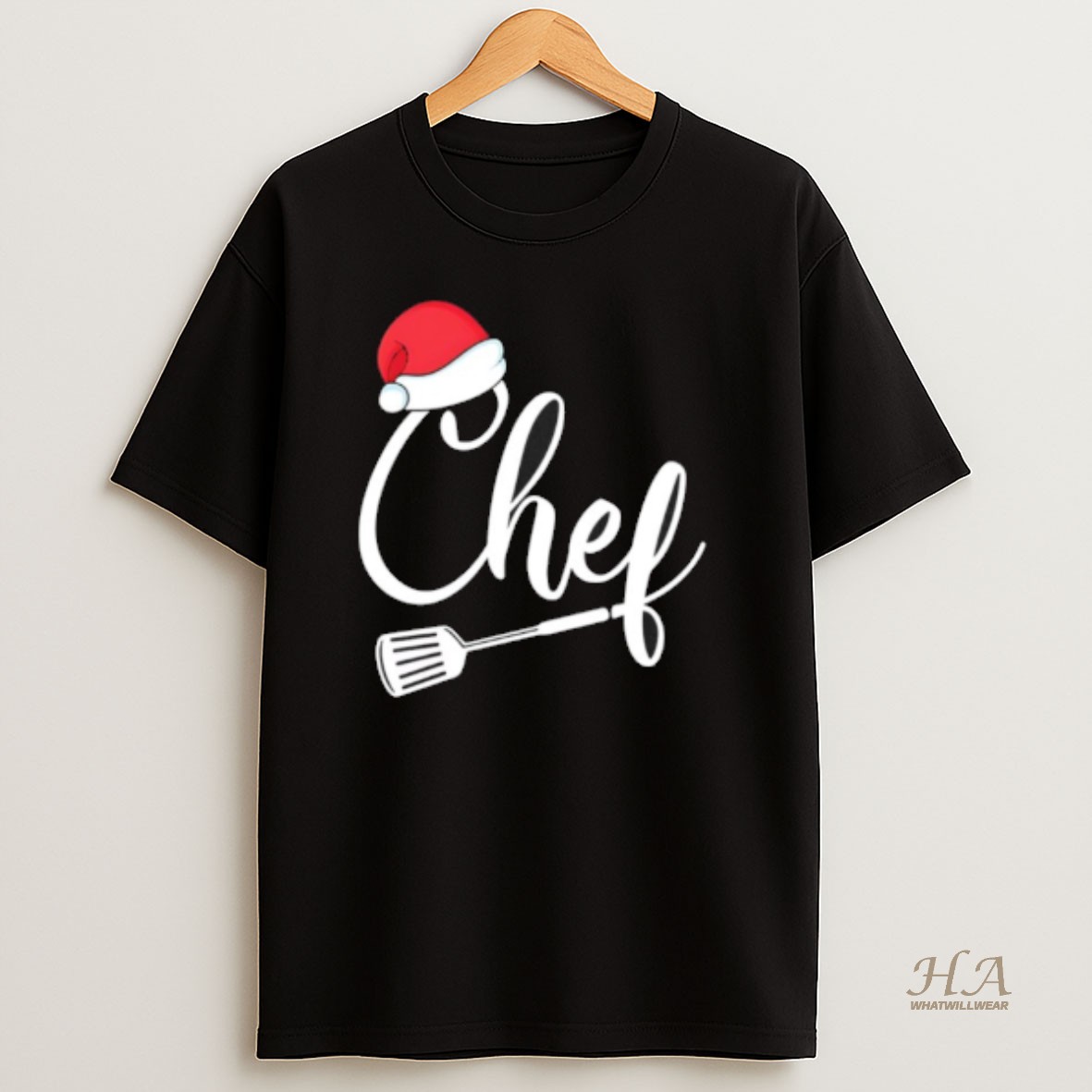 Official Chef Santa Christmas Cook T Shirt