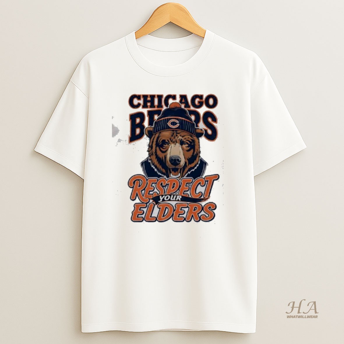 Official Chicago Bears Respect Your Elders T Shirt