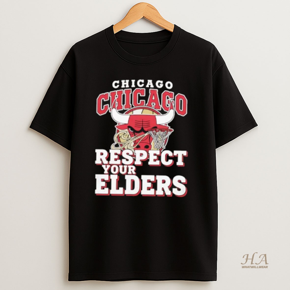 Official Chicago Bulls Respect Your Elders T Shirt