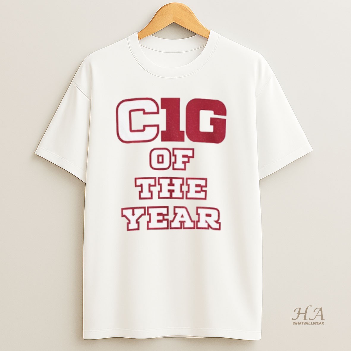 Official Cignetti Coach Of The Year 2025 Indiana Football Cig Ten Logo T Shirt