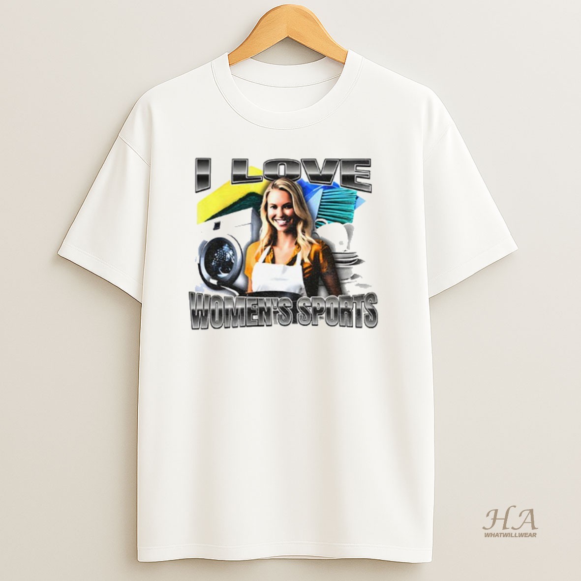 Official Cleaner I Love Womens Sports Shirt