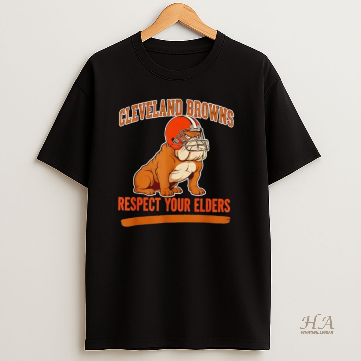 Official Cleveland Browns Respect Your Elders T Shirt