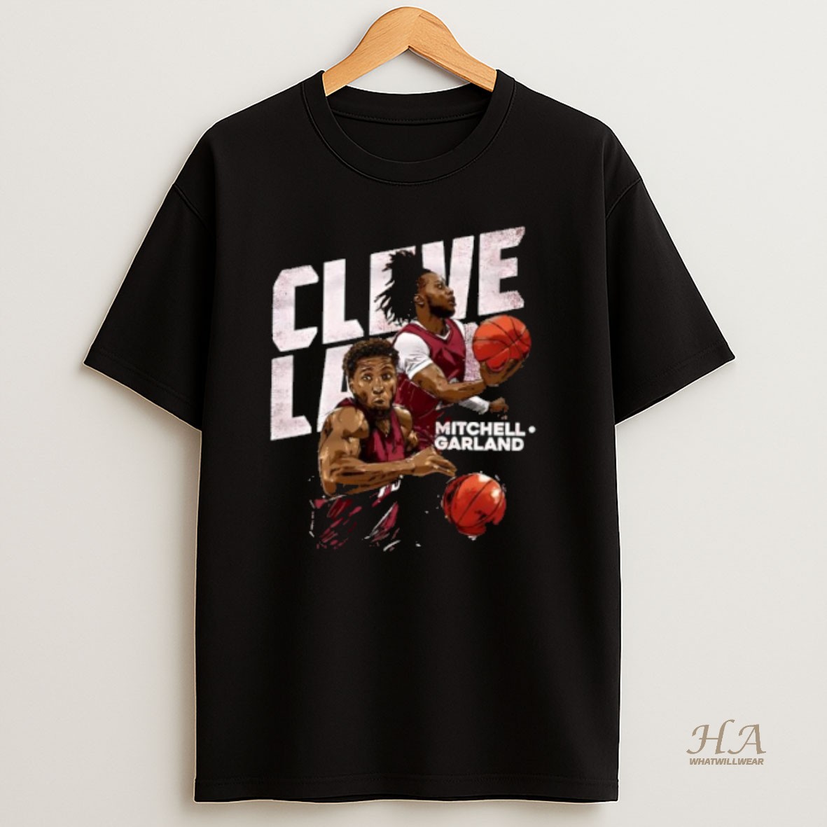 Official Cleveland Cavaliers Donovan Mitchell And Darius Garland T Shirt