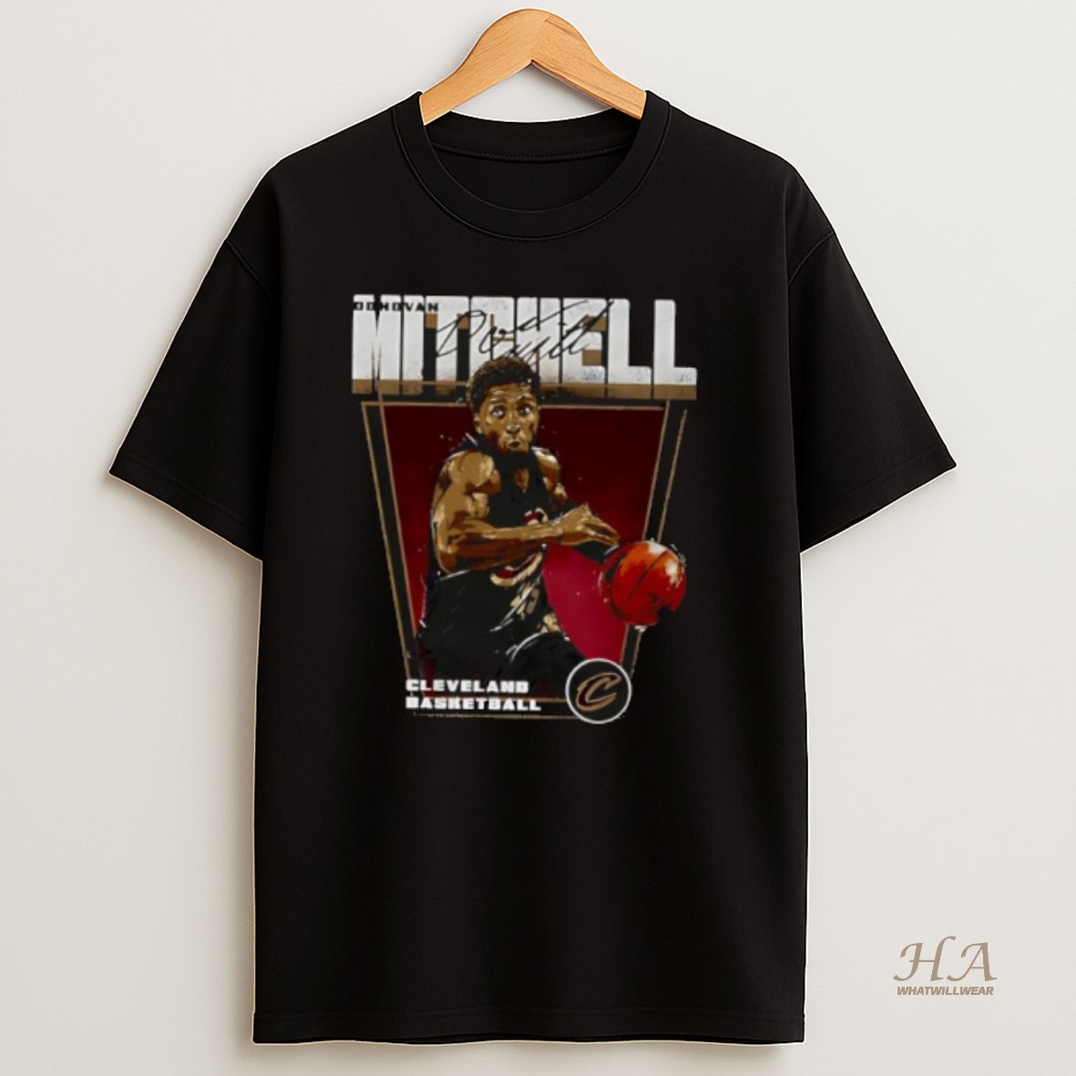 Official Cleveland Cavaliers Premiere Donovan Mitchell T Shirt
