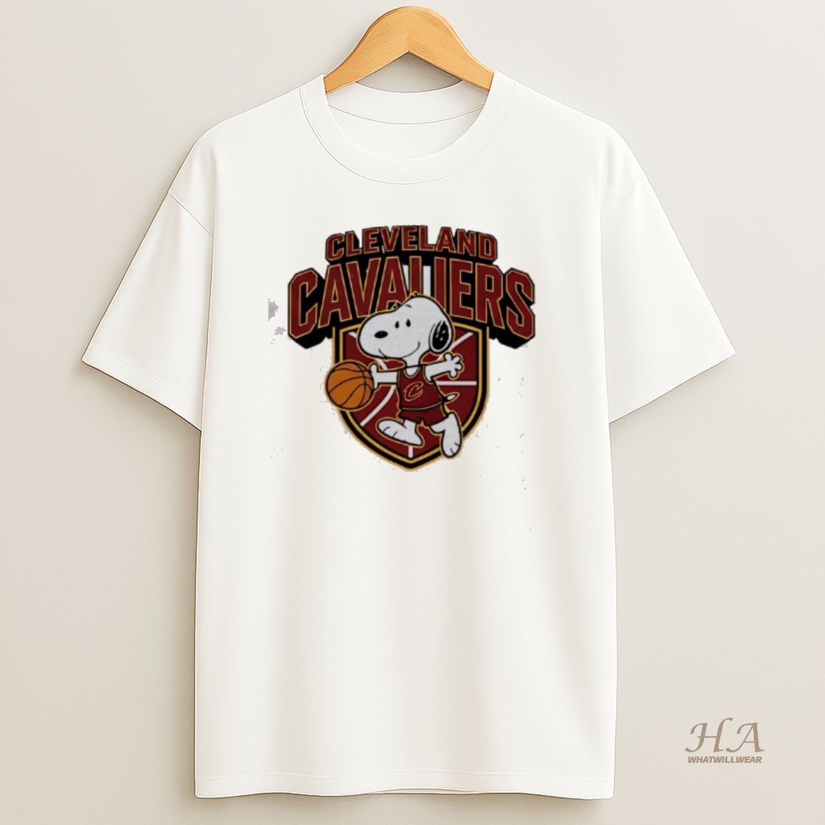 Official Cleveland Cavaliers Snoopy Peanuts 2026 T Shirt