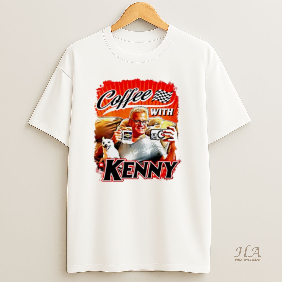 Official Coffee With Kenny Graphic T Shirt