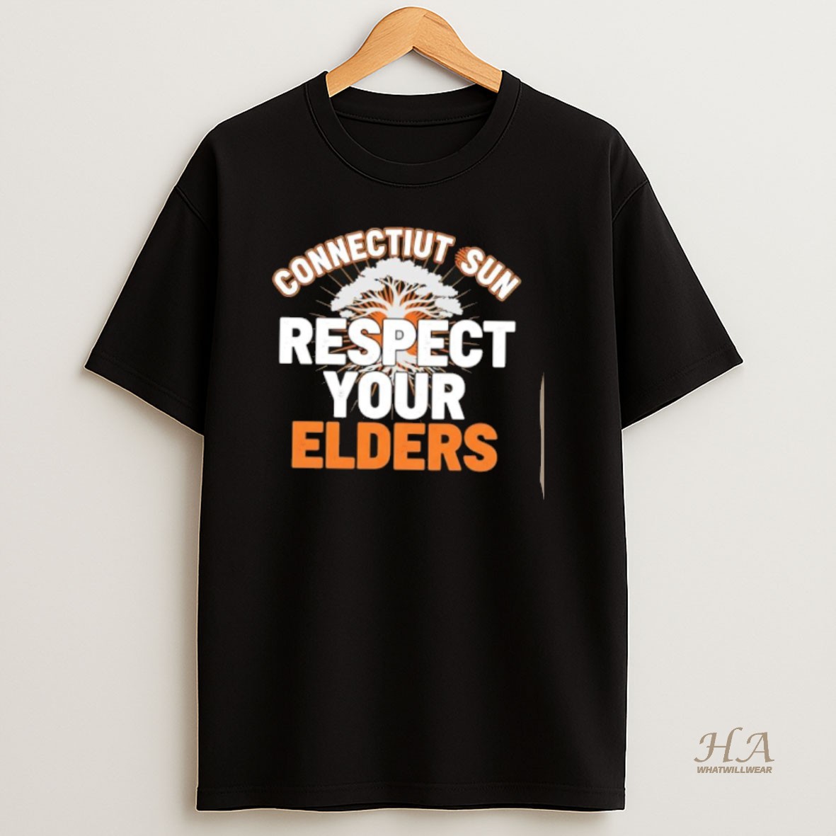 Official Connecticut Sun Respect Your Elders T Shirt