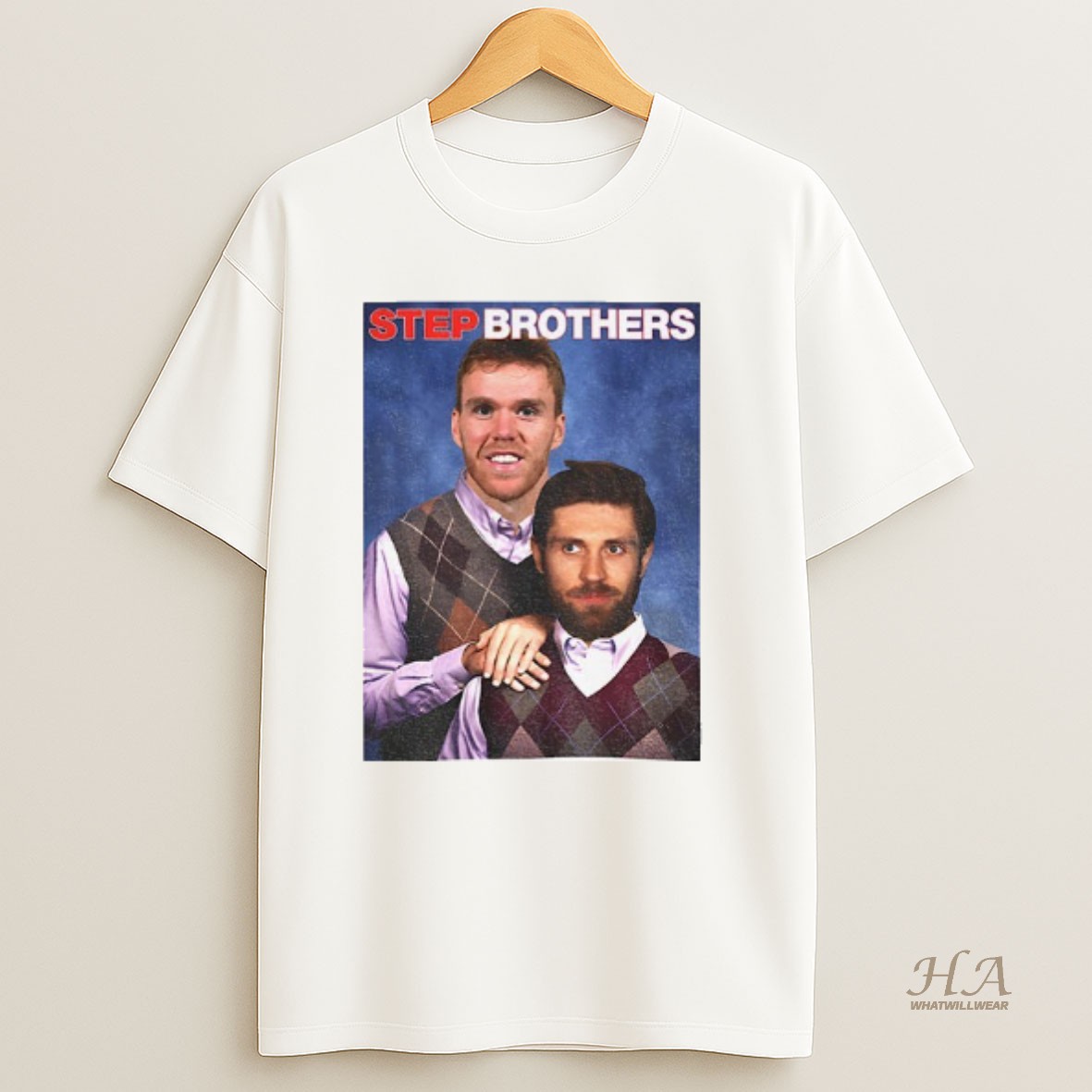 Official Connor Mcdavid Leon Draisaitl Step Brothers Funny Graphic T Shirt