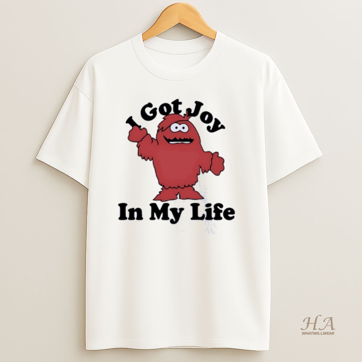 Official Cookie Monster I Got Joy In My Life T Shirt
