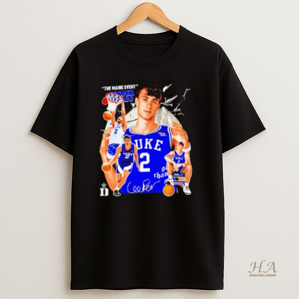 Official Cooper Flagg The Main Event Dallas Mavericks Signature T Shirt